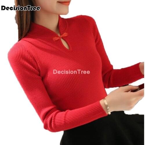 2021 chinese traditional style cheongsam woman tang suit tops casual mandarin collar elegant qipao blouse cheongsam pullover