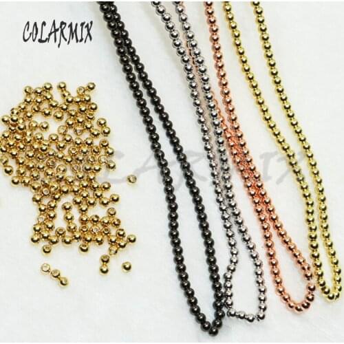 3 strands keep colors plated beads accessories beads jewelry finding smooth beads keep colors 50178 5124