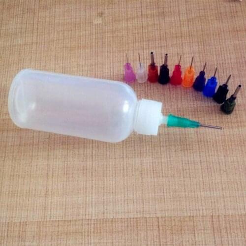 30ml Dispensing Dispenser Bottle For Rosin Solder Flux Paste with 11 Needles