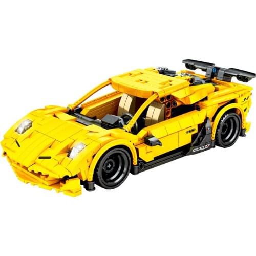 751Pcs City Science Technic Educational Building Blocks Toys For Kids Boys DIY Birthday Gift SY8300 Pull Back Racing Car Model