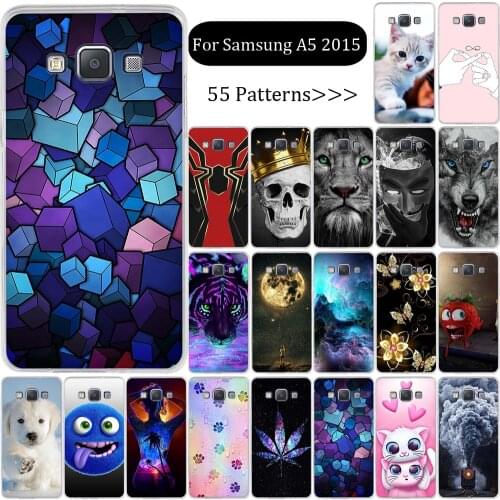Case for Samsung Galaxy A5 2015 Phone Case 3D Printing Soft Silicone Cover for Samsung A5 A500H A500F 5.0 inch Phone Case Coque