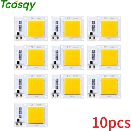Tcosqy Chip for Led Spotlight 110V220v Led Light Chip Boards for Leds for Uv Lamp 220 V Leds F4054 for Chips Puces led Lighting