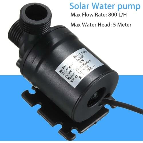 DC 24V Water Circulation Pump For Water Brushless Motor 800L/H 5M Brushless Motor Water Circulation Water Pond Pump