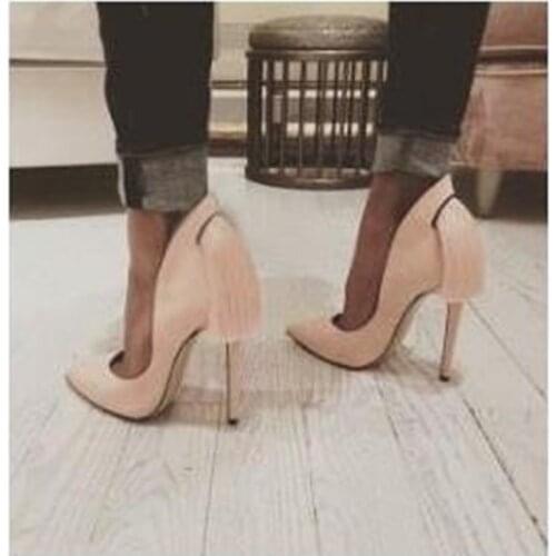 Elegant Back Tassel High Heel Pumps Pink Yellow Purple Suede Gladiator Heels Dress Shoes Fringe Stiletto Heels Patchwork Shoes