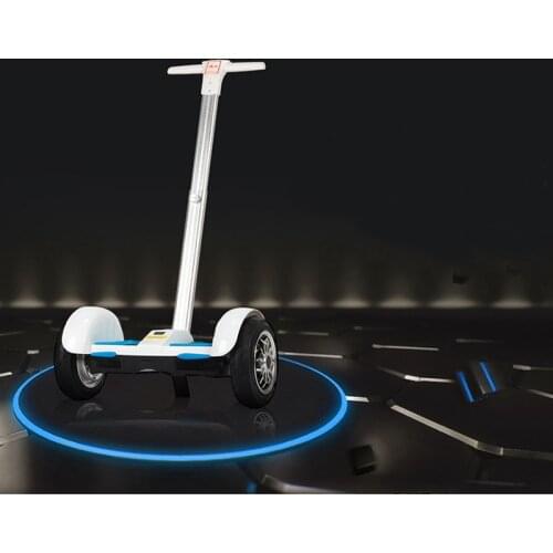 Electric scooter balance vehicle two wheeled Intelligent Scooter with supporting rod