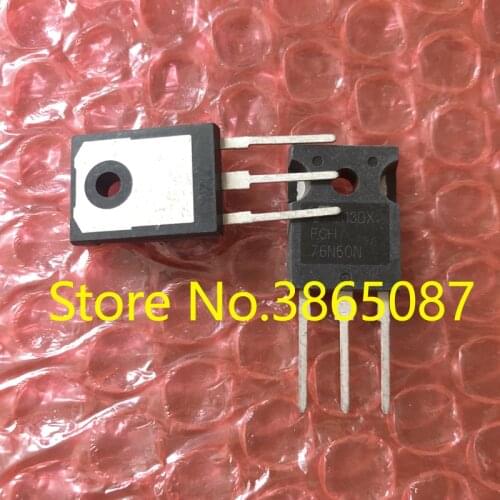 FCH76N60N OR FCH76N60NF 76N60NF TO-247 POWER MOSFET TRANSISTOR MOS FET TUBE 20PCS/LOT ORIGINAL NEW