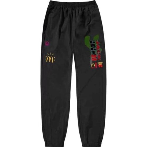 Quality Fleece Trousers TRAVIS SCOTT ASTROWORLD Letter Printed Women Men Jogging Pants Hip hop Streetwear Men SweatpantS S-3XL