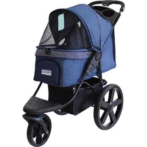 Pet cat stroller ​2 in 1 Baby Stroller Newborn Multifunction Foldable 3 Wheels shock Absorption Stroller Dog transporter Carrier