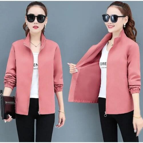 Spring Autumn New Jackets Coat Women Loose Large Size 4XL casaco feminino Fashion Casual Womens Outwear Jacket Tops Female