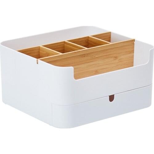 Multi-Functional Storage Box Drawer Type Desktop Cosmetic Storage Display Box Glove Box Bathroom Holder Accessories