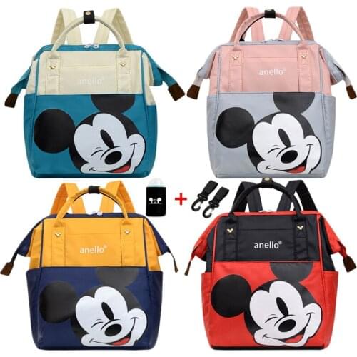 Disney Mickey Mummy Bag Multifunctional and large capacity Mother and baby bag Fashion out Backpack mother bag Pregnant women