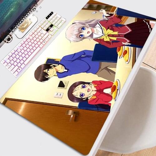 Desk Pad Mouse Mousepad Gamer Table Pads Computer Gaming Pc Mause Cabinet Mats Xxl Anime Big Mousepepad Cute Beautiful Charlotte
