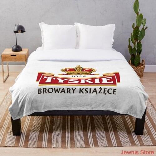 Tyskie Throw Blanket Warm Children Kids Blanket Couch Quilt Cover Travel Bedding Outlet Velvet Plush Throw Fleece Blanket