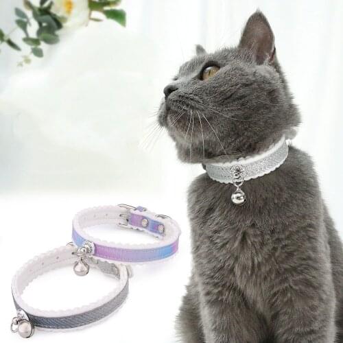 Personality Pet Accessories for Cat Collar with Bell Japanese Cat Collar Fashion Pet Decoration for Small Dogs Custom Cat Collar