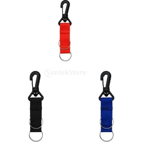Protable Split Ring Camera Holder Lanyard Webbing Strap for Snorkeling Scuba Diving Spearfishing Snorkeling Diving Camera Safety