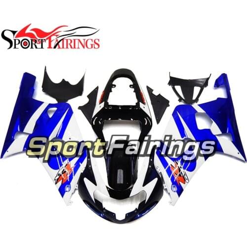 Full Fairings For Suzuki GSXR600 750 K1 00 01 02 03 2000 2001 2002 2003 ABS Motorcycle Fairing Kit Bodywork Blue Black White New