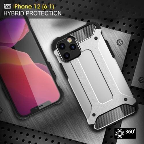 Shockproof Heavy Armor Phone Case For iPhone 12 Mini 11 Pro Max XR X XS Max 5 5S 6 6s 7 8 Plus SE2 Anti shock Protection Cover