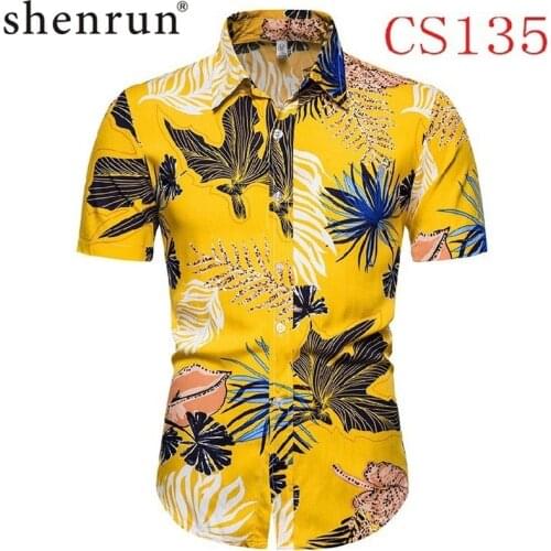 Shenrun Men's Shirts