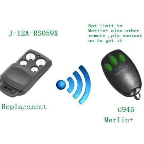 Merlin Plus c945 craw remote replacement ,Merlin Plus remote ,Merlin plus transmitter openers beautiful