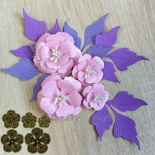 L-Sunday Crafts Stencils Flowers Cut die Metal Cutting Dies Scrapbooking Embossing Paper Cardmaking Craft Decdor