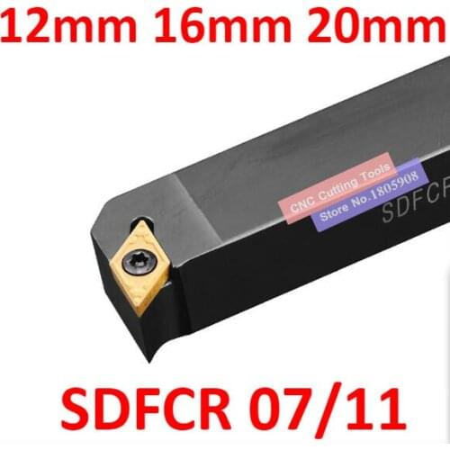1PCS SDFCR1212H07 SDFCR1212H11 SDFCR1616H11 SDFCR2020K11 SDFCL1212H07/11 SDFCL1616H11 SDFCL2020K11 CNC External Turning tools