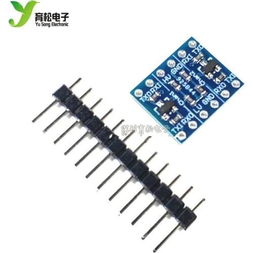 2 way level conversion module 3.3V to 5V 5V to 3.3V IIC UART SPI level conversion board