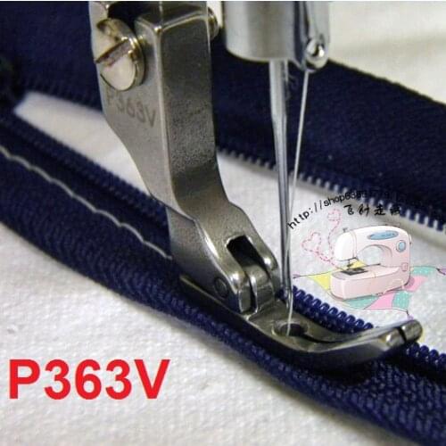 Sewing machine accessories zipper foot industrial sewing machine flat middle pinhole size zipper foot