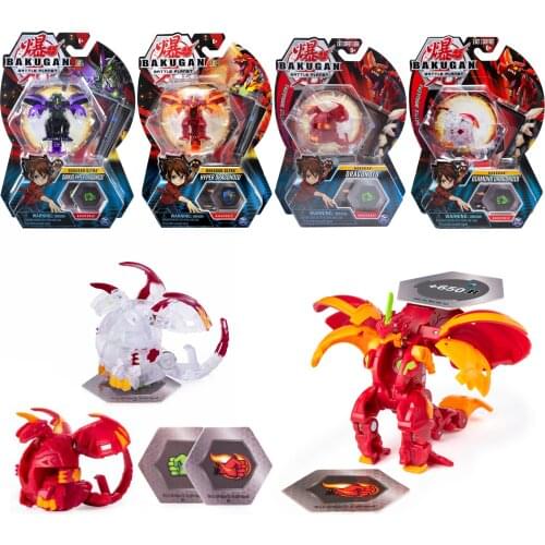 Bakugan Battle Planet New Style Genuine DRAGONOID Basic and Upgrade Deformable Battle Toys Action Figure Model Boy Gifts