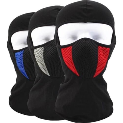 Balaclava Motorcycle Mask Tactical Airsoft Shooting CyclingSki Army Helmet Breathable Full Face Mask Riding Headgear Face Shield