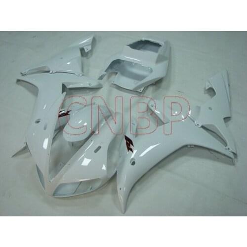 Body Kits YZF1000 R1 2002 - 2003 White Plastic Fairings YZF R1 2002 Abs Fairing YZFR1 2002 no paint