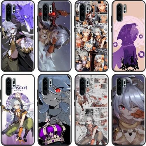 Razor Genshin Impact Case For Huawei P30 Pro P20 P40 Mate 10 20 Lite Nova 5T P Smart Z 2019 Honor 8X 9X 8A 10i
