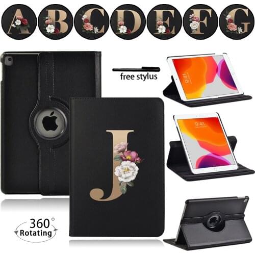 360 Degree Rotating for IPad 7th Gen 10.2"A2197 A2198/iPad 8th Gen 10.2" A2270 A2428 A2429 A2430 Automatic Wake Up Tablet Case