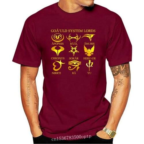 Stargate SG1 - Goa'uld System Lord Emblem TV Series T-shirt Cool Casual pride t shirt men Unisex New Fashion tshirt