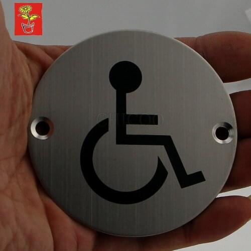Hi-Q Stainless Steel 304 Indication Sign Plate Door Plate Indication