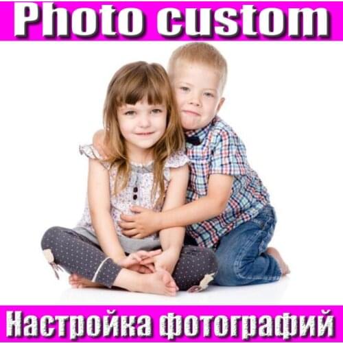 HOMFUN Photo Custom Full Square/Round Drill 5D Diamond Painting Private Custom Cross Stitch 5D Embroidery Wedding Decor Gift