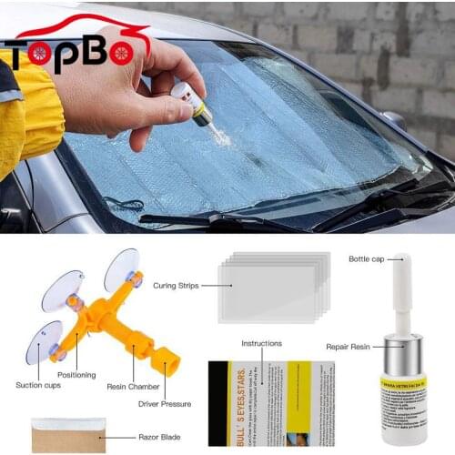 Car Windshield Repair Kit DIY Auto Window Glass Scratch Crack Restore Repair Tools Window Screen Polishing Car Styling Quick Fix