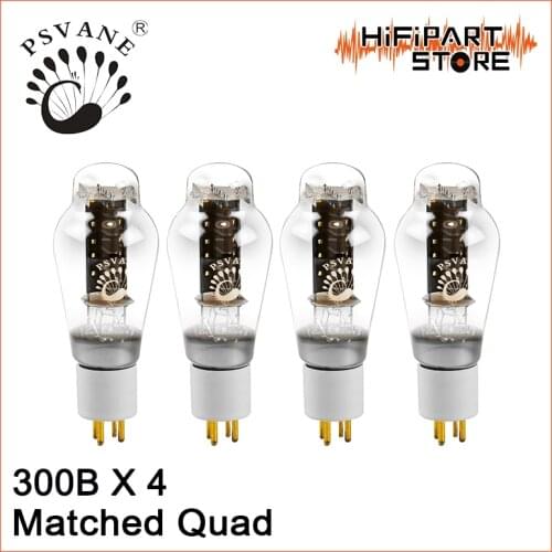 PSVANE 300B(Golden Pin) Valve Matched Quad Tube amplifier accessories Lamp Repalce GV Shuguang EH Golden Lion 300B 300B-98 300BZ