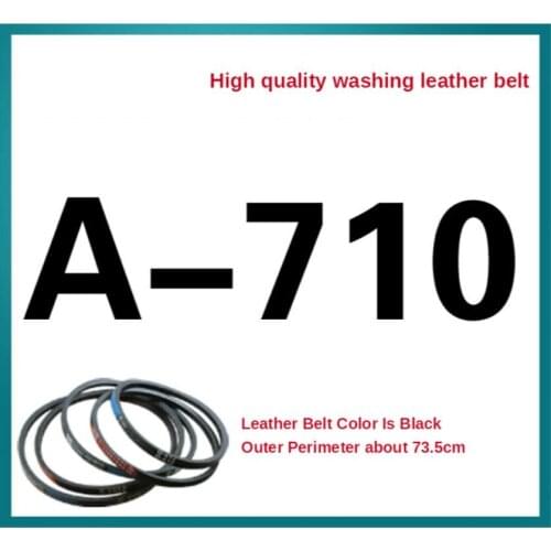 A-710 Washing machine belt A type belt transmission belt washing machine motor belt triangle belt antistatic belt accessories