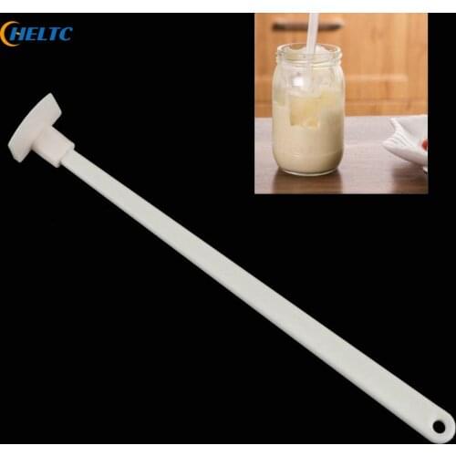 Silicone Scraper Pastry Butter Ketchup Spatula Bottle Baking Scraper Long Handle for Silicone Jam Sauce Batter Cake Model Tool