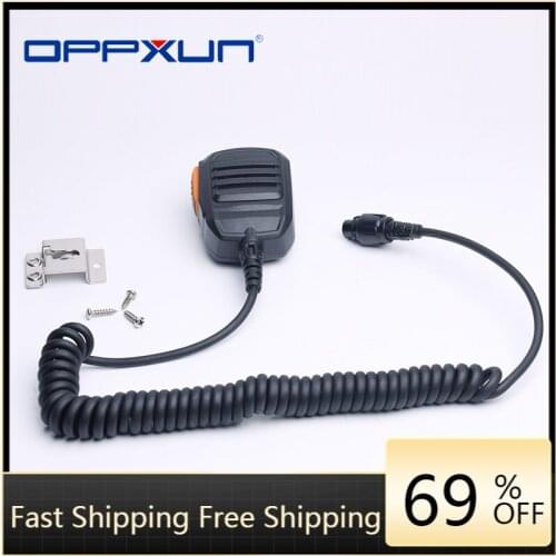 SM16A1 Microphone Speaker PTT for Hytera DMR Repeater MD780/G MD782U/V RD982U/V MD680 RD980 Etc Radio Walkie Talkie Accessories