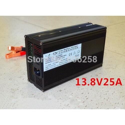DC 13.8V 25A FOR12V 80AH 300AH Power Adapter Charger