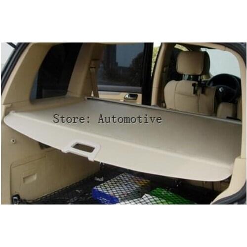 Car Rear Trunk Security Shield Cargo Cover For Volkswagen for VW TOURAN 2006-2015 High Qualit Black Beige Grey Auto Accessories