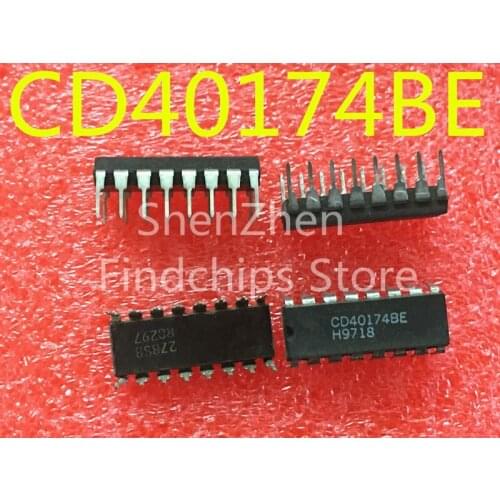 100% New&Original In Stock CD40174BE DIP16