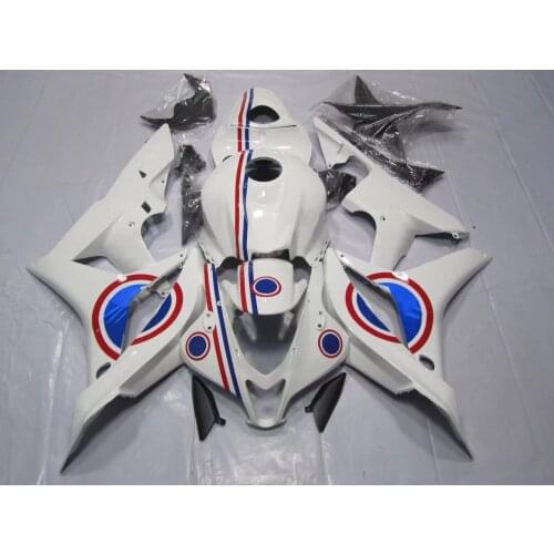 2021 WHSC Fairing For HONDA CBR600 2007-2008 Motorcycle Fairing White