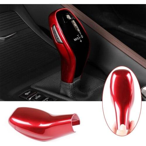 ABS Interior Gear Shift Knob Cover Fit ForBMW X1 F48 X2 F47 1 2 Series 2020