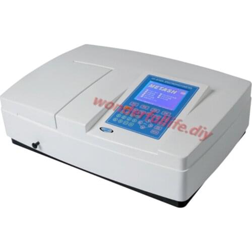 Large LCD display Ultraviolet/Visible Spectrophotometer Bandwidth 1.8nm Wavelength Range 190-1100nm UV-6100
