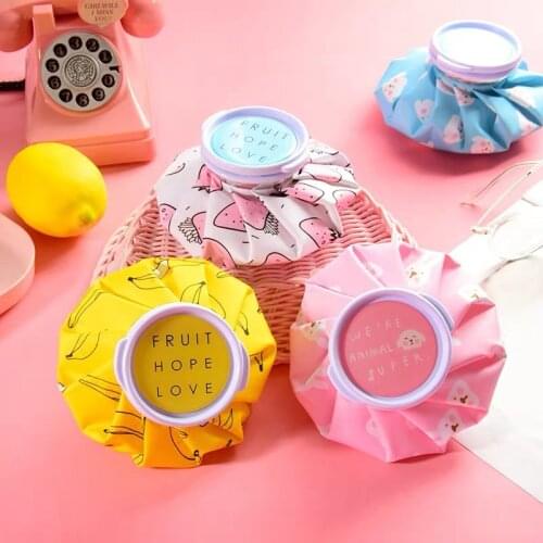 Newly Reusable Ice Bag Cup Cold Pain Relief Heat Pack Injury First Aid Health Care Supplies