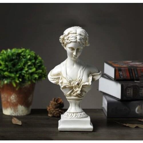 ERMAKOVA Resin Venus Figurine Roman Venus Goddess De Milo Aphrodite of Milos Ancient Greek Statue Home Office Decoration Gift