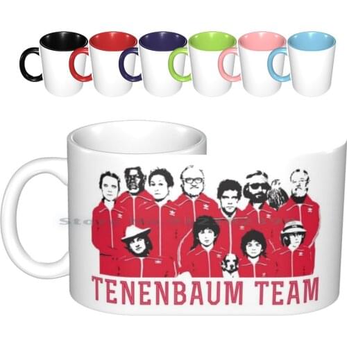 Team Ceramic Mugs Coffee Cups Milk Tea Mug Bernat Natbern The Royal Wes Anderson Family Team Uniform Suit Sport Sports Luke