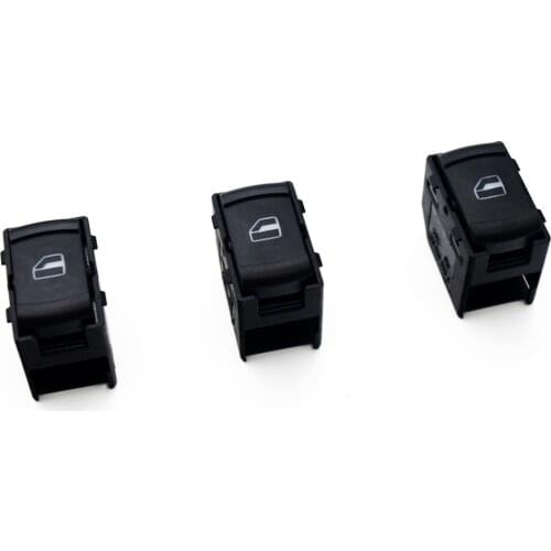 3 x Single Passenger Power Window Switch Button For Volkswagen VW Jetta Bora Golf MK4 Passat B5 1998 1999 2000 - 2004 3B0959855B
